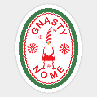 Gnasty nome Sticker